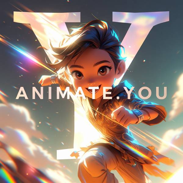 Animated character for animation studio domain